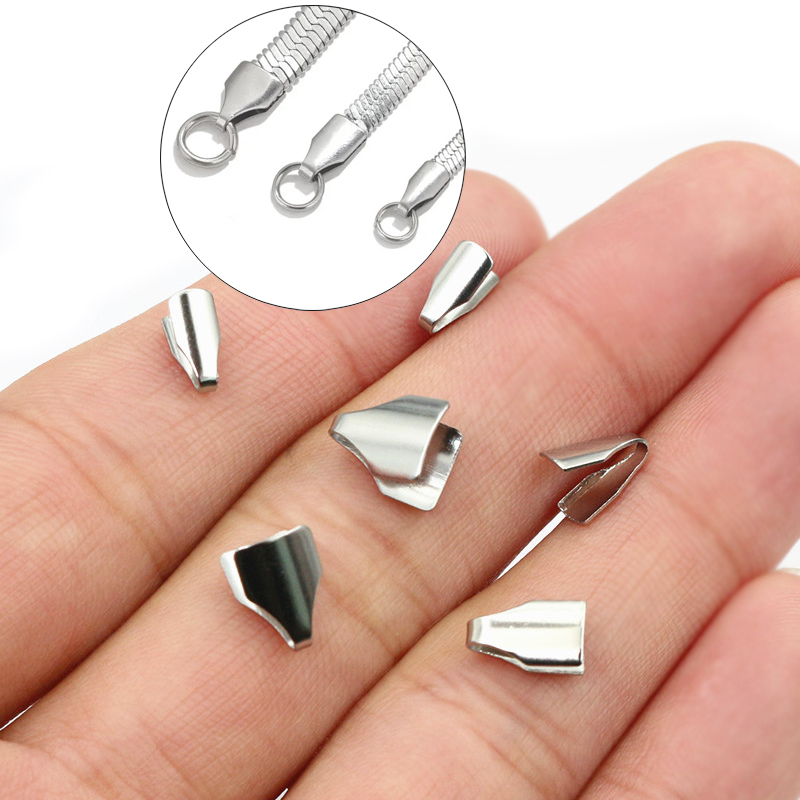 Jewelry Making Designs - 100pcs 스테인레스 스틸 2-7mm 플랫 코드