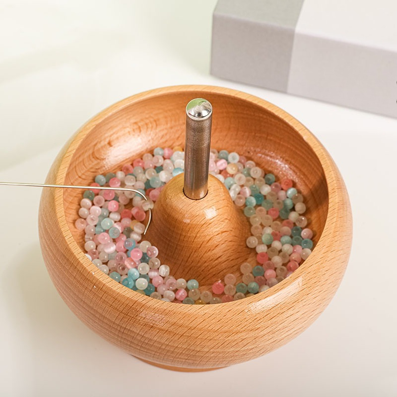 Jewelry Making Rotary Tool - 나무 회전 비즈 스피너 빠른 클레이