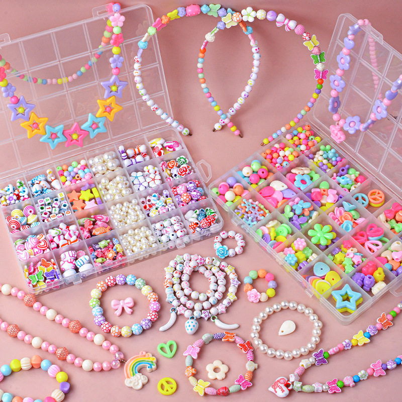Jewelry Making Kits For Kids - DIY 수제 비즈 어린이 장난감 창의적인