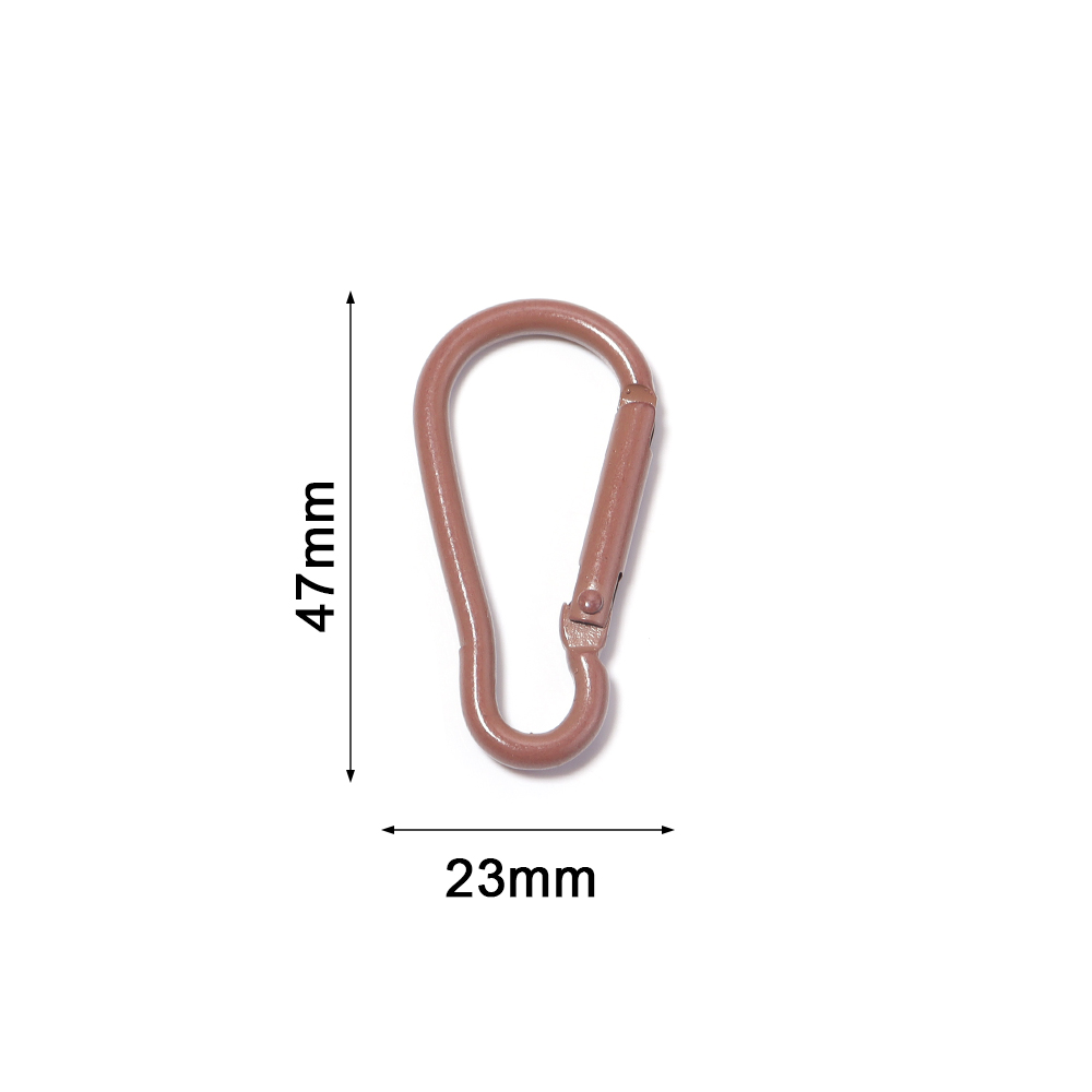 10pcs 알루미늄 조롱박 모양 스프링 걸쇠 열쇠고리  - Jewelry Making Designs 리뷰 및 가격