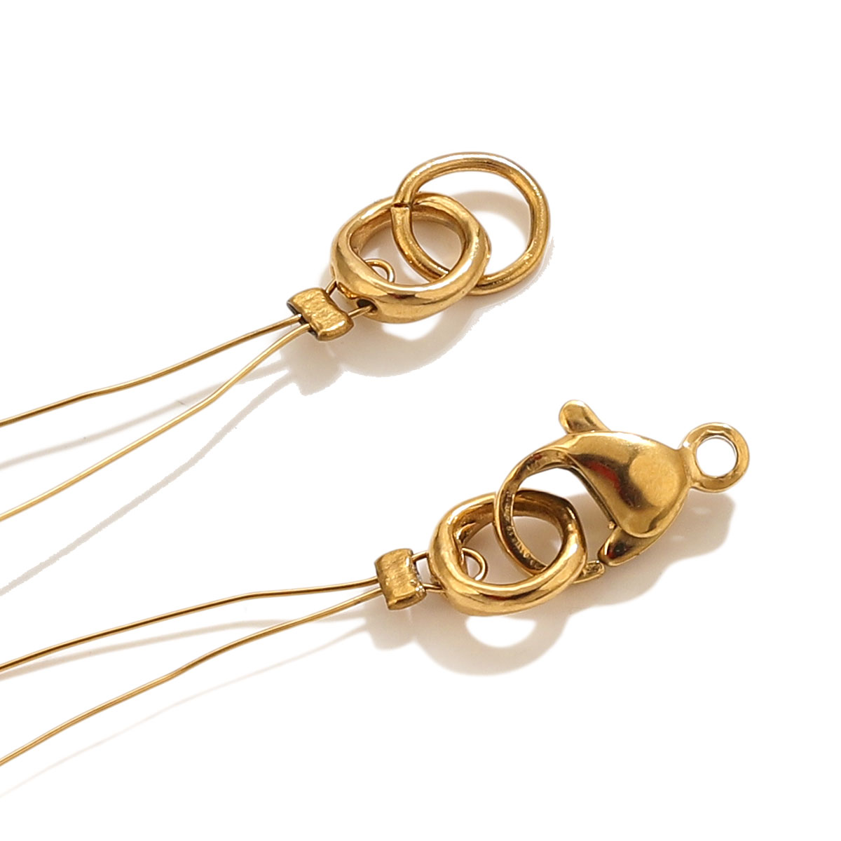 20개 스테인리스 스틸 클래스프 엔드 커넥터 훅, 비딩 - Jewelry Making Designs 리뷰 및 가격
