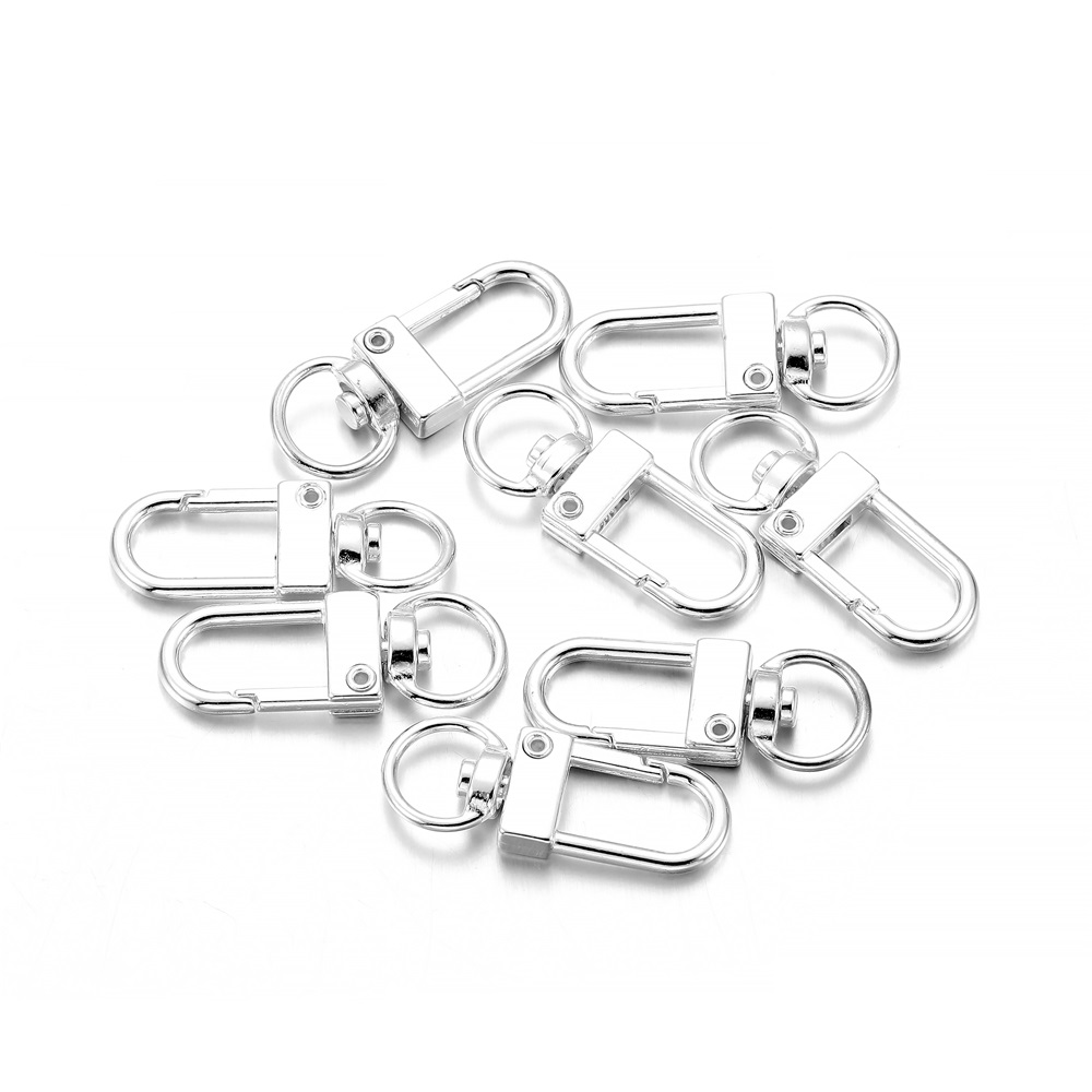 10개/팩 회전식 개형 버클 스냅 로브스터 클래스프 훅 - Jewelry Making Designs 리뷰 및 가격