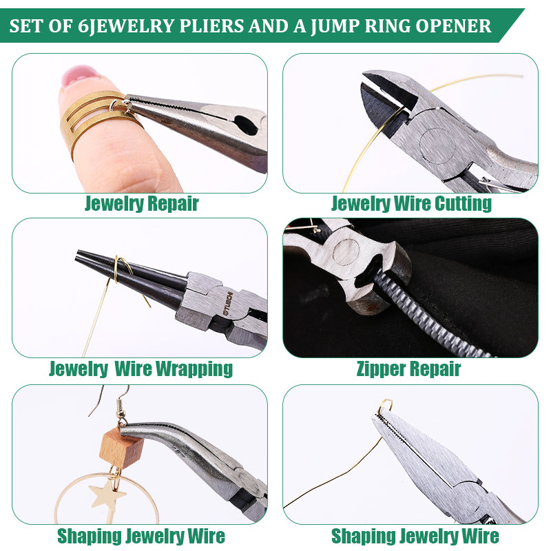 보석 제작 도구 세트 (바늘코 펜치, 체인코 펜치, 라 - Jewelry Making Pliers Set 리뷰 및 가격