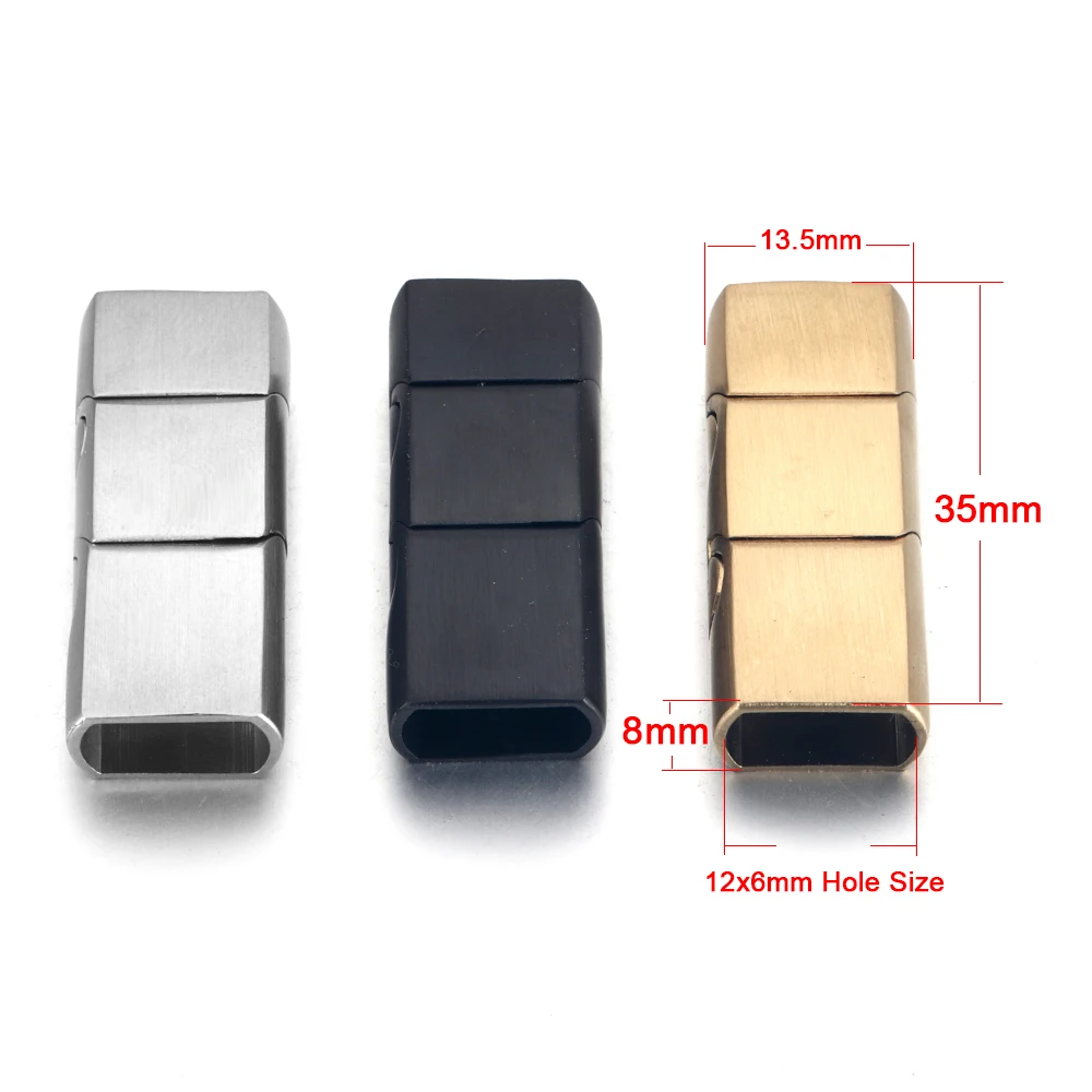 확장 된 스테인레스 스틸 걸쇠 3 부분 자기 걸쇠 12 - Jewelry Making Pins 리뷰 및 가격