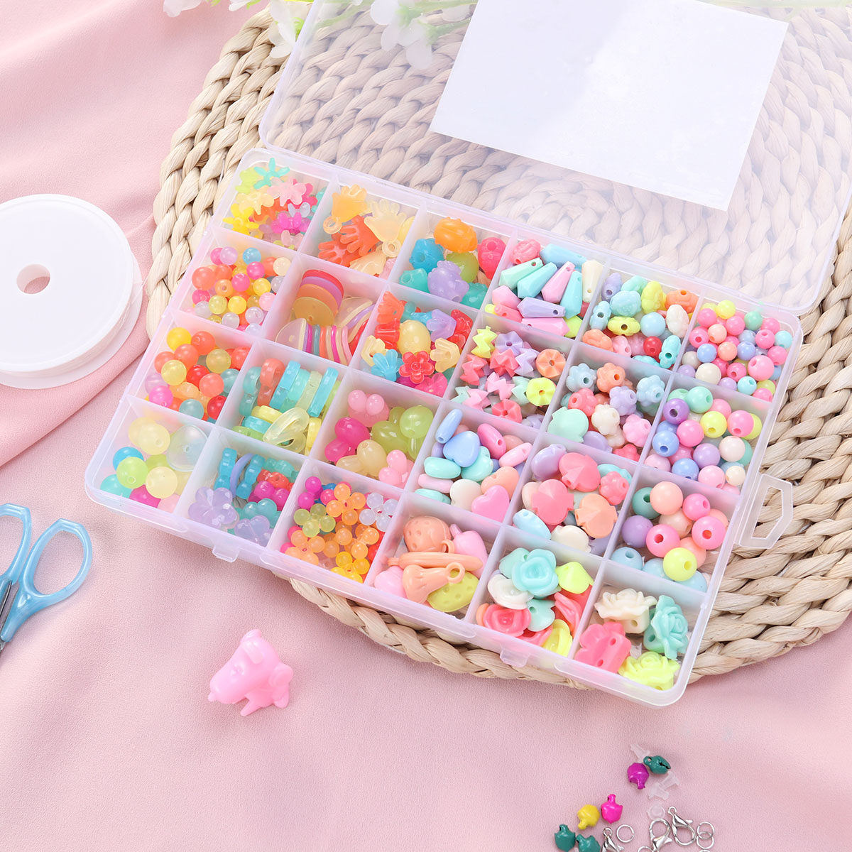 520개 DIY 비즈 세트 - 주얼리 제작용 다양한 모 - Jewelry Making Kits For Kids 리뷰 및 가격