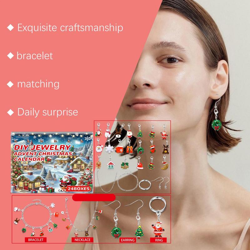 크리스마스 주얼리 강림절 달력 DIY 팔찌 만들기 키트 - Jewelry Making Kits For Kids 리뷰 및 가격