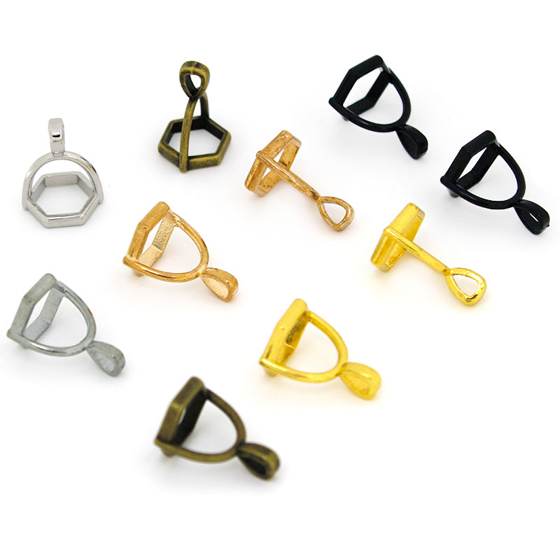 20Pcs 육각형 보석 모자 천연 석재 크리스탈 기둥  - Jewelry Making Pins 리뷰 및 가격