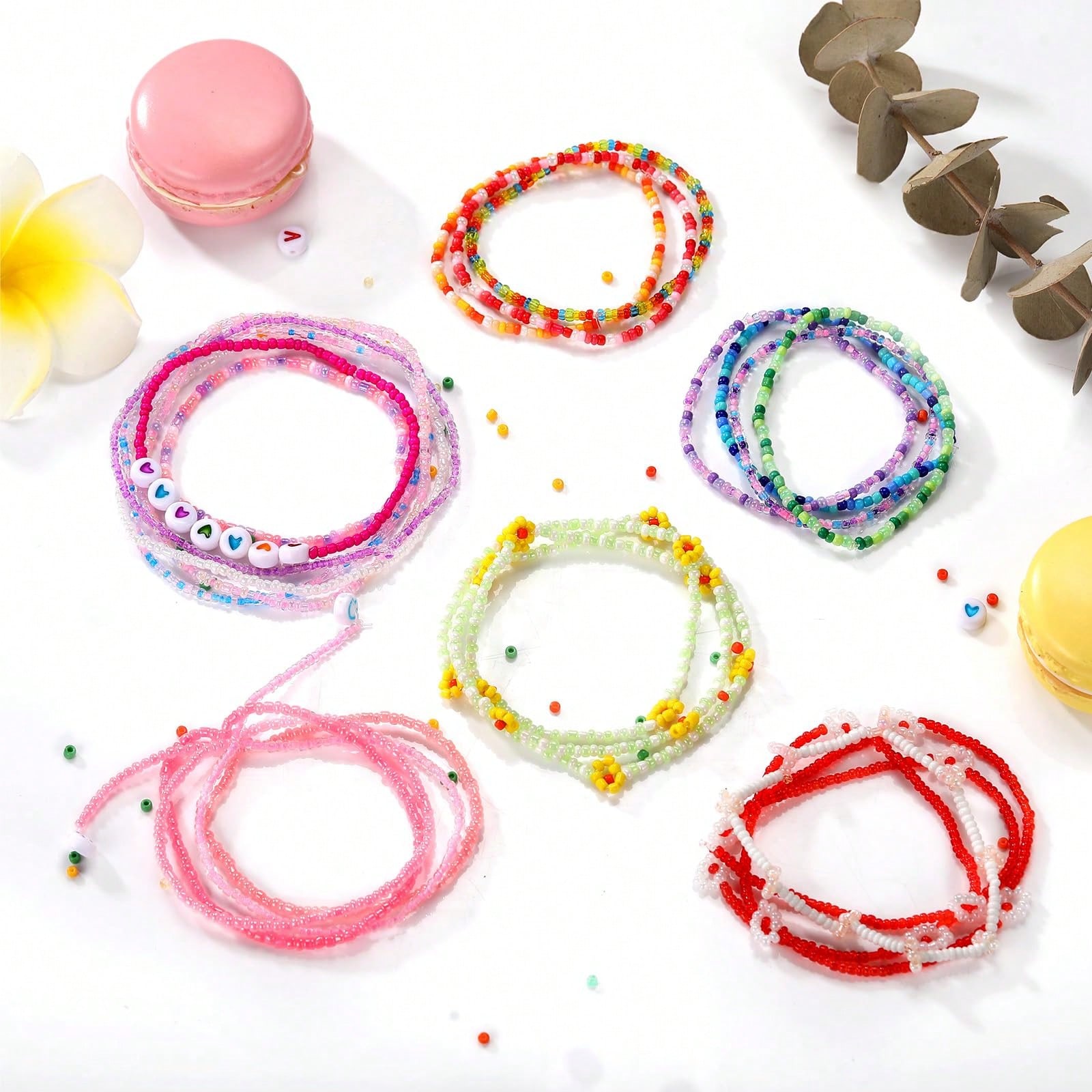 5760개 24칸 그리드 박스 3mm 시드 비즈와 알파 - Jewelry Making Kits For Kids 리뷰 및 가격