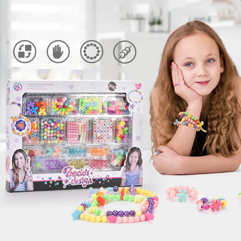 여자 DIY 구슬 세트 어린이를위한 보석 만들기 키트  - Jewelry Making Kits For Kids 리뷰 및 가격