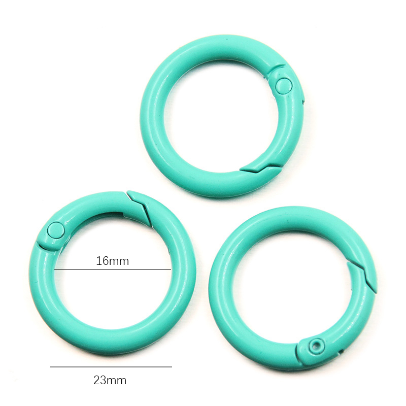 5-20pcs 다채로운 봄 O 링 라운드 Carabin - Jewelry Making Pins 리뷰 및 가격