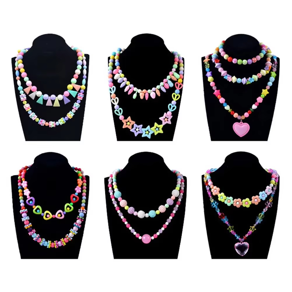 DIY 수제 비즈 어린이 장난감 창의적인 루즈 스페이서 - Jewelry Making Kits For Kids 리뷰 및 가격