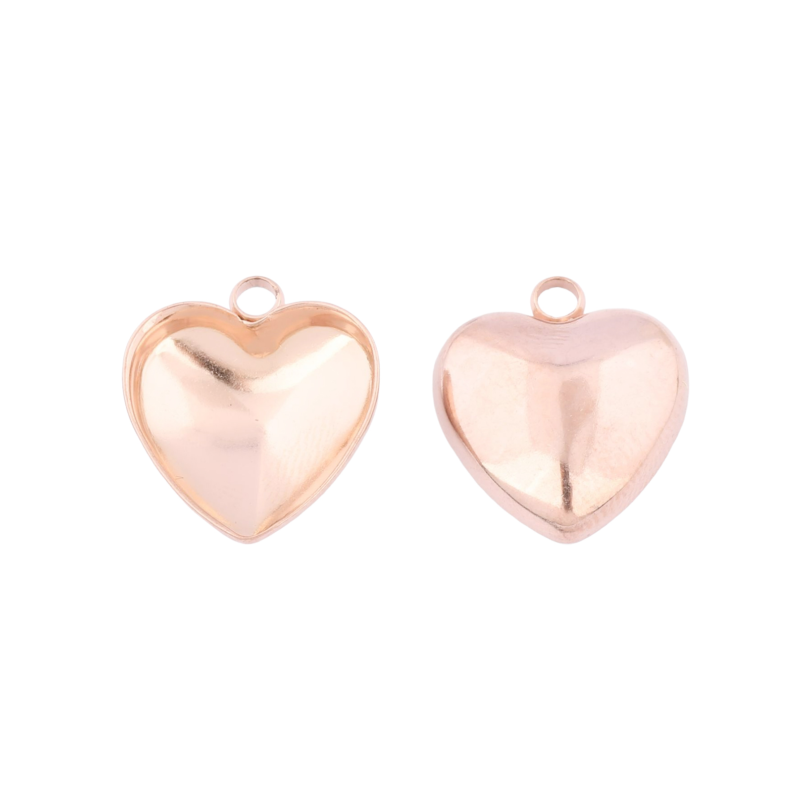 20개 스테인리스 스틸 12mm 하트 포인트백 카보숑  - Pendant Blank Bezel 리뷰 및 가격