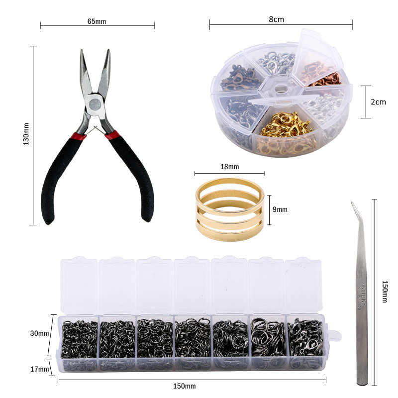 보석 세공 도구 세트, 오픈형 점프 링, 보석 플라이어 - Jewelry Making Pliers Set 리뷰 및 가격