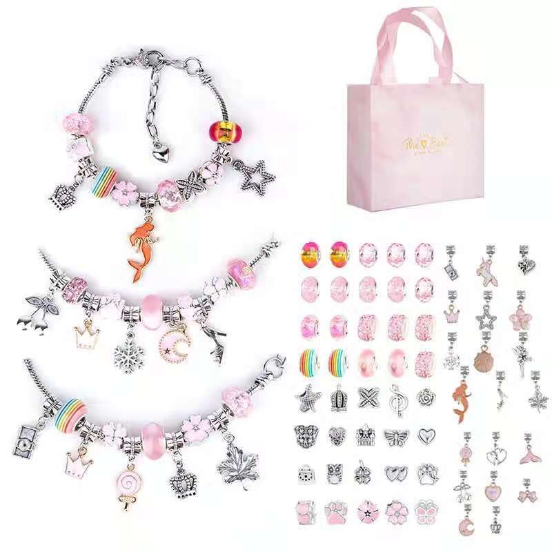 DIY 주얼리 만들기 용품, 유니콘 인어 공예, 매력  - Jewelry Making Kits For Kids 리뷰 및 가격