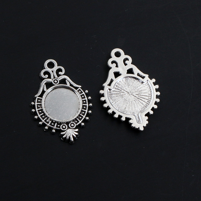 20pcs 10mm 내부 크기 빈티지 합금 금속 펜던트 - Pendant Blank Bezel 리뷰 및 가격