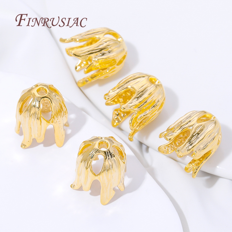 18K 금도금 태슬 엔드 캡 도매 쥬얼리 부자재, 팔찌 - Jewelry Making Materials Wholesale 리뷰 및 가격
