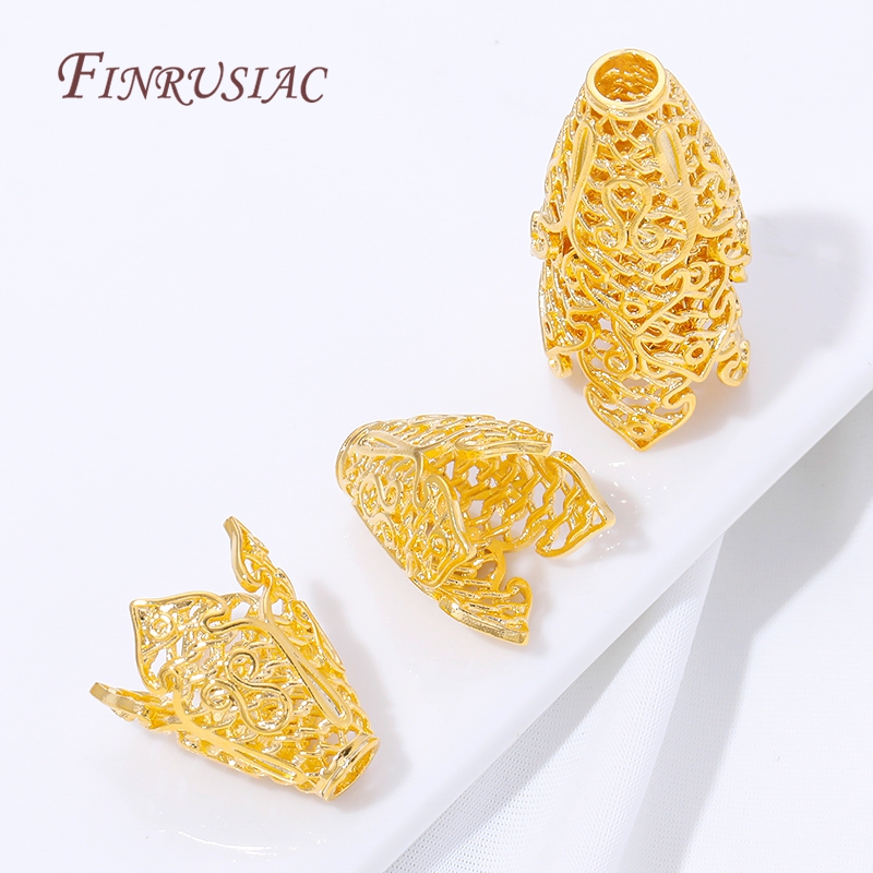 18K 금도금 태슬 엔드 캡 도매 쥬얼리 부자재, 팔찌 - Jewelry Making Materials Wholesale 리뷰 및 가격