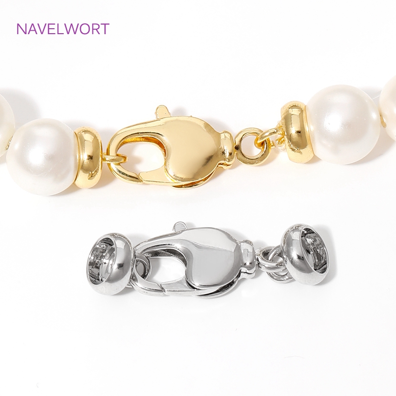 18K 골드 도금 황동 랍스터 걸쇠 커넥터, 보석 엔드 - Jewelry Making Designs 리뷰 및 가격
