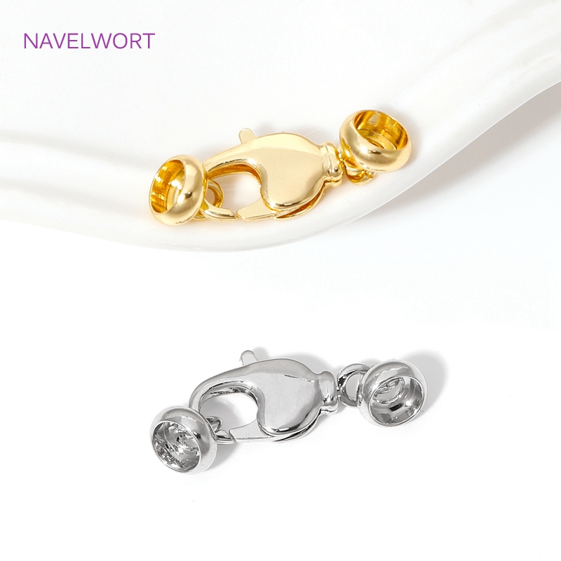 18K 골드 도금 황동 랍스터 걸쇠 커넥터, 보석 엔드 - Jewelry Making Designs 리뷰 및 가격