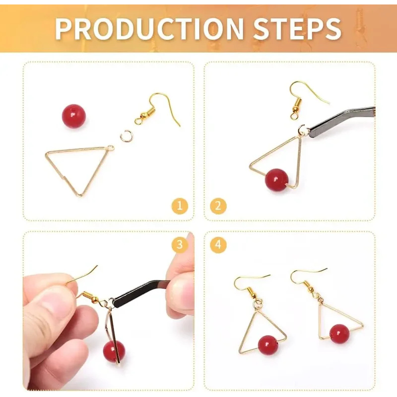 100/500개 DIY 귀걸이 부자재 귀걸이 클라스프  - Jewelry Making Pins 리뷰 및 가격