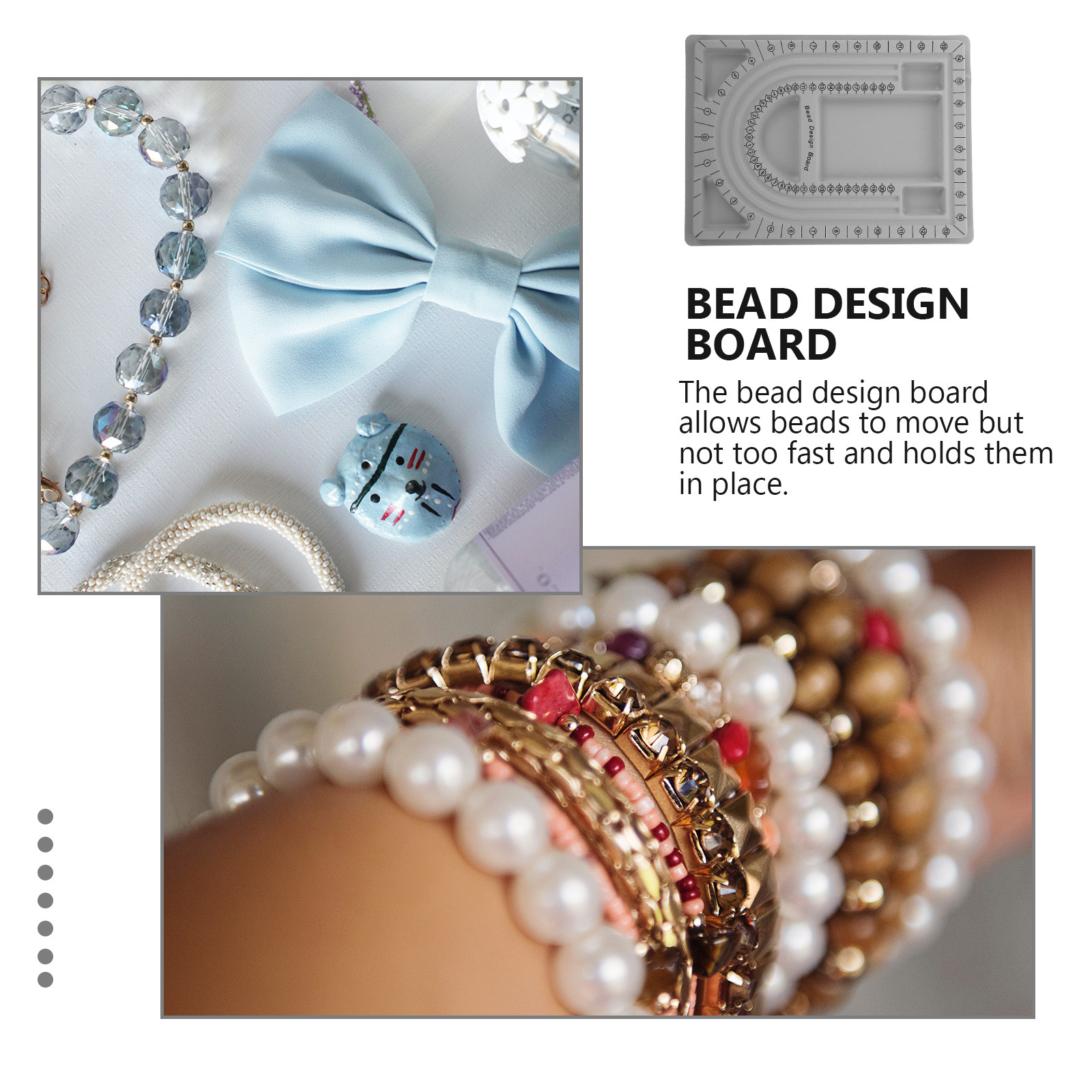2Pcs 비즈 디자인 보드 쥬얼리 만들기 트레이 목걸이 - Jewelry Making Designs 리뷰 및 가격