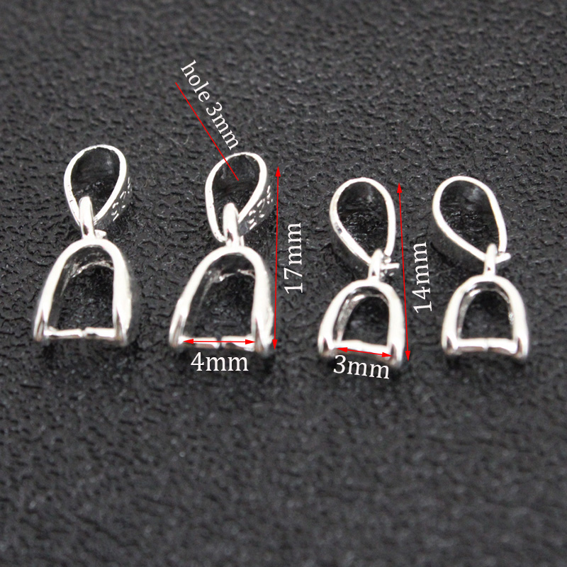 10Pcs 925 스털링 실버 도금 구리 펜던트 핀치  - Jewelry Making Pins 리뷰 및 가격