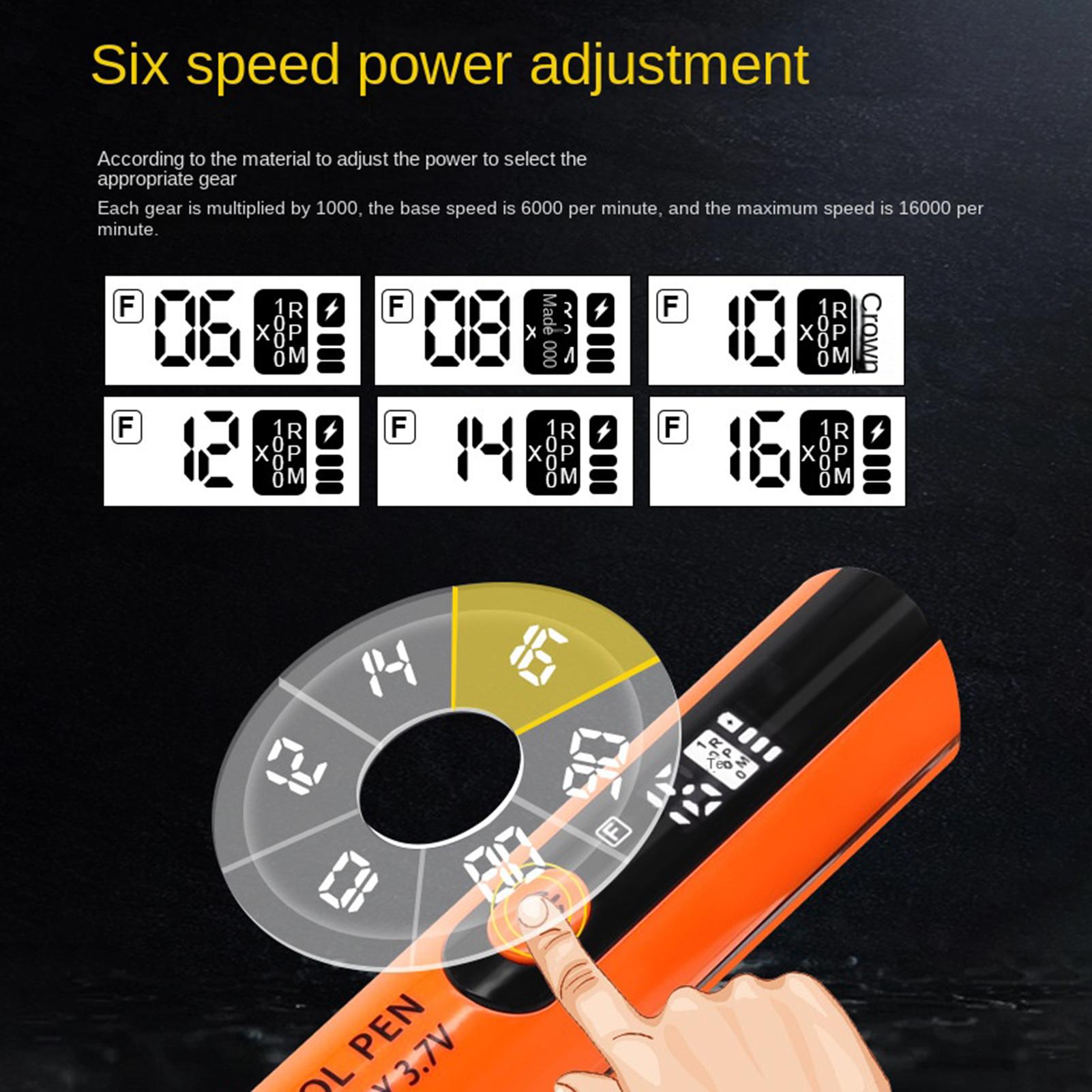 무선 로터리 공구 키트 6단 속도 조절 충전식 드릴 펜 - Jewelry Making Rotary Tool 리뷰 및 가격