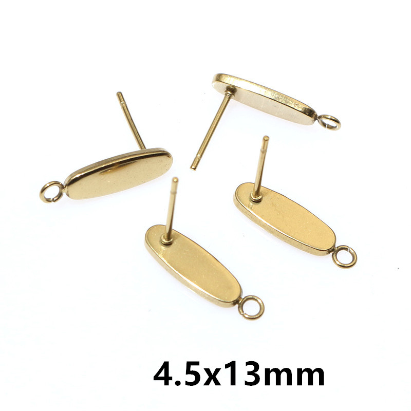 20pcs 스테인레스 스틸 공예 귀걸이 스터드 기하학적 - Jewelry Making Designs 리뷰 및 가격