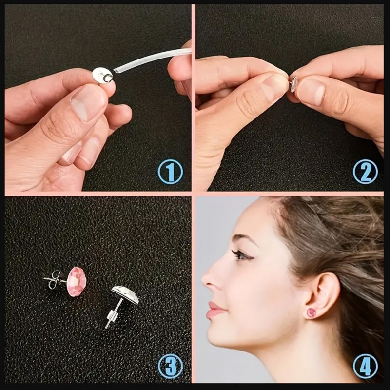 1세트 박스형 귀걸이 훅 싱글 루프 귀마개 세트 수제  - Jewelry Making Materials Wholesale 리뷰 및 가격