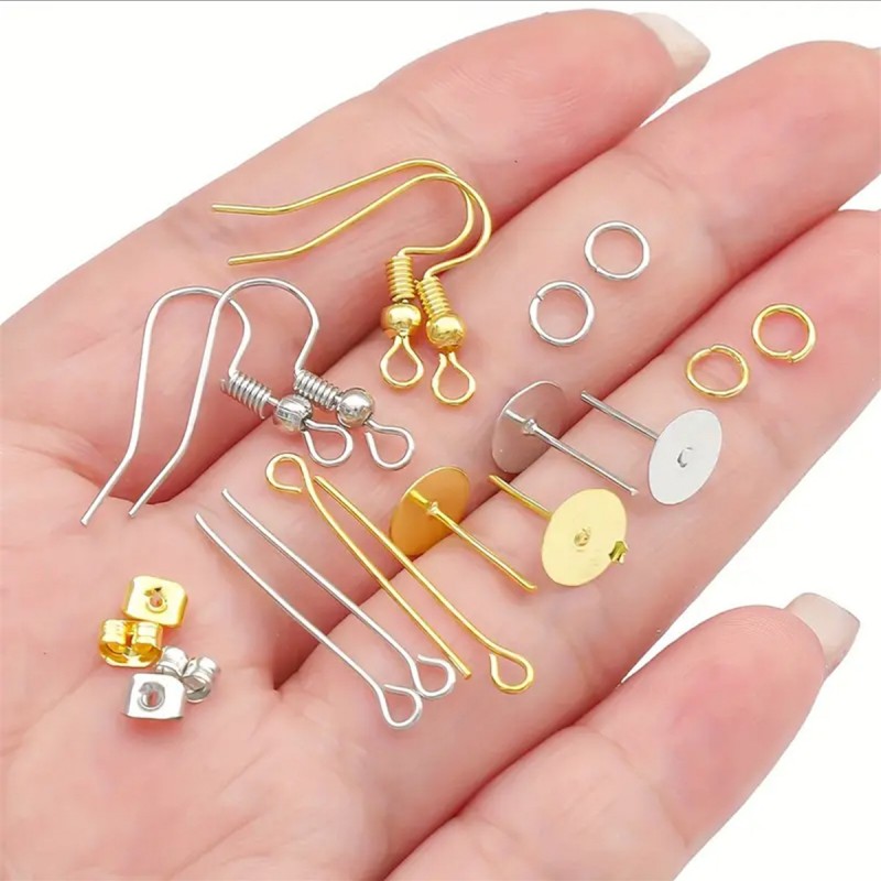 1세트 박스형 귀걸이 훅 싱글 루프 귀마개 세트 수제  - Jewelry Making Materials Wholesale 리뷰 및 가격