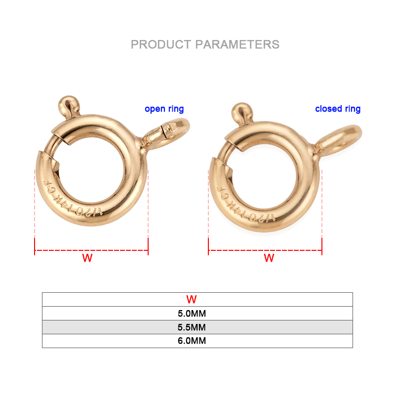 14K 골드필드 스프링 링 클래스프 훅 대량 도매 공급 - Jewelry Making Designs 리뷰 및 가격