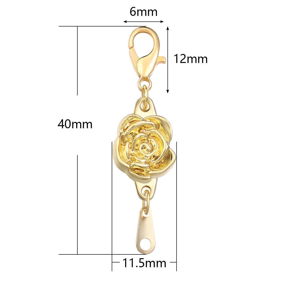 5개/세트 강력 자석 클라스프 합금 로즈 익스텐더 클로 - Jewelry Making Pins 리뷰 및 가격